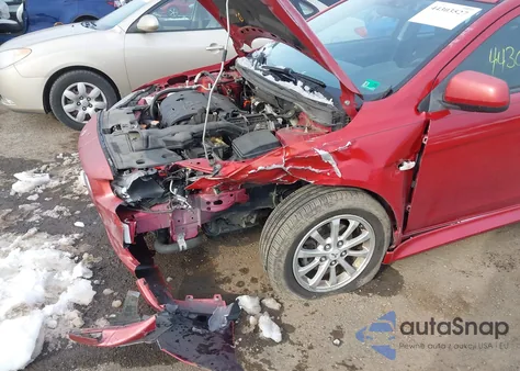 2011 Mitsubishi Lancer Es/Es Sport из США, поврежденный, VIN JA32U2FU9BU000916